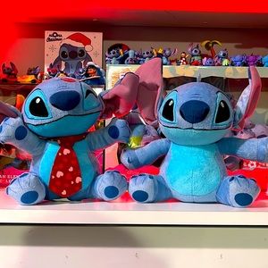 Two Set of stitch valentin’s and plush 9”